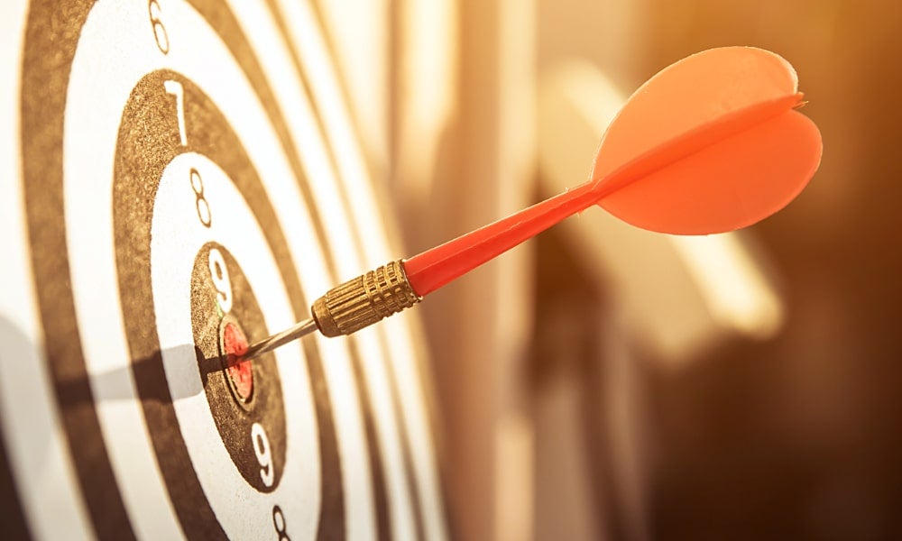 The bullseye framework a perfect business model canvas teammate unsw